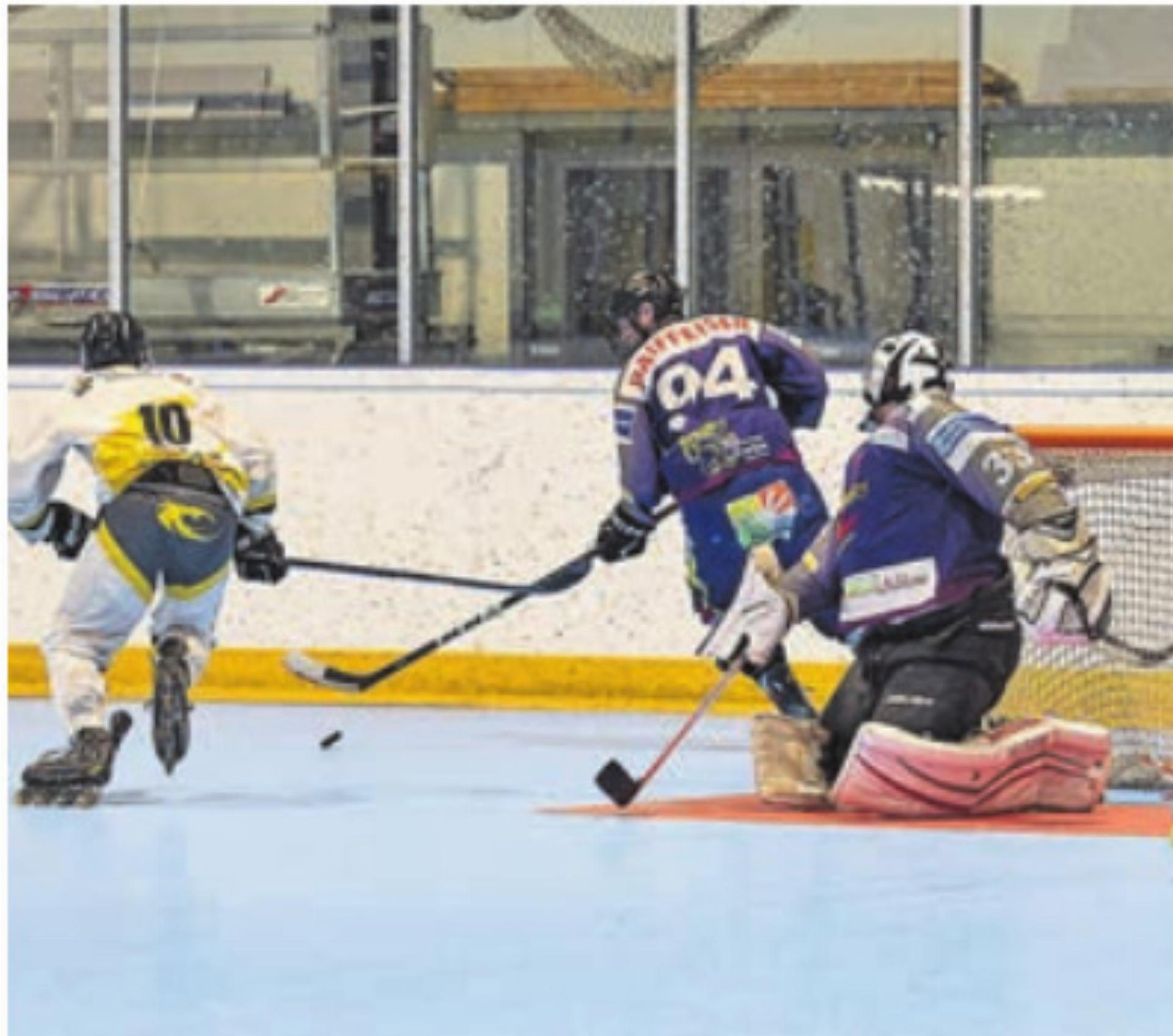 Inlinehockey: Z-Fighters gelingt Start in die Meisterschaft - Das Bild wird blockiert. – Möglicherweise durch einen aktiven Adblocker.