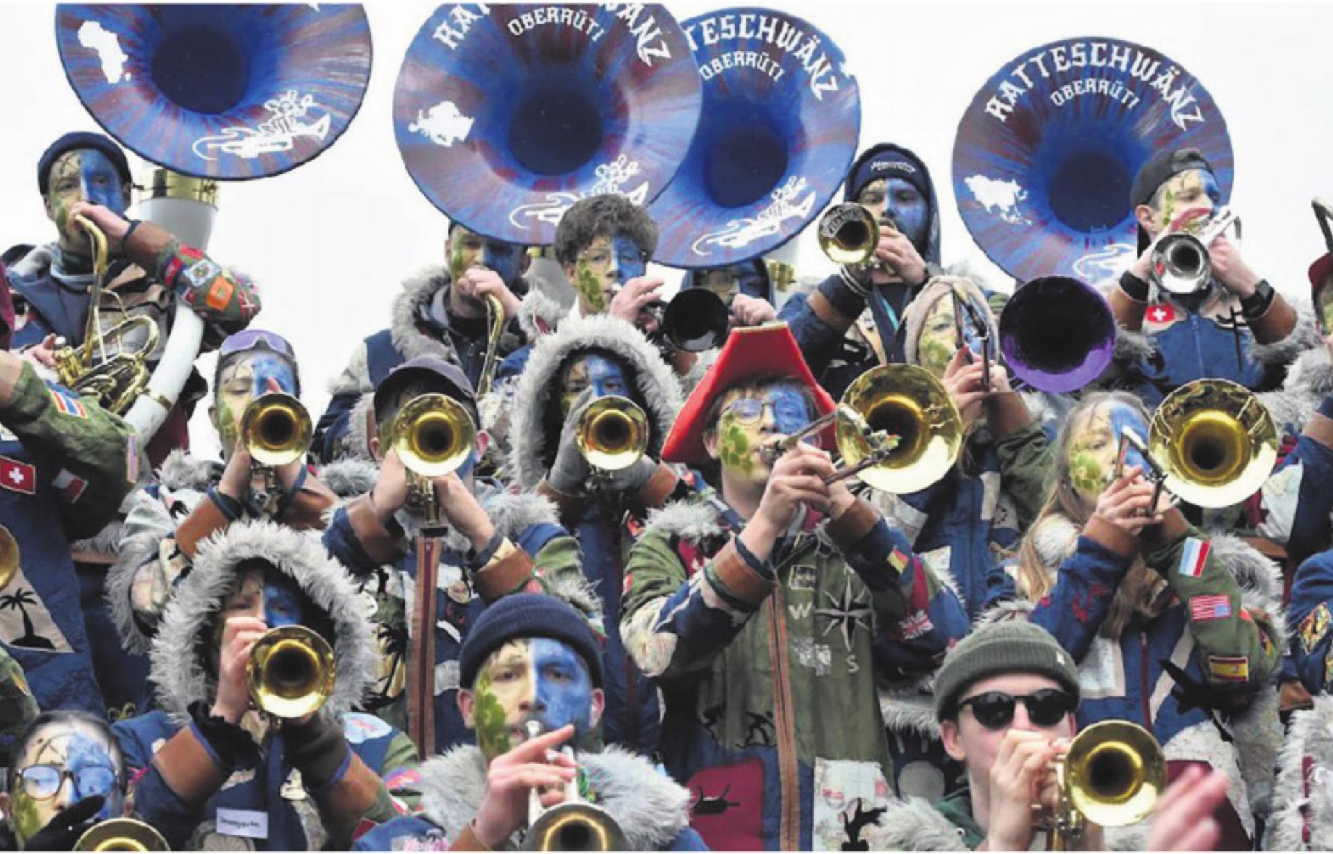 Guggenmusik Ratteschwänz – Oberrüti-Tag 2026 - Das Bild wird blockiert. – Möglicherweise durch einen aktiven Adblocker.