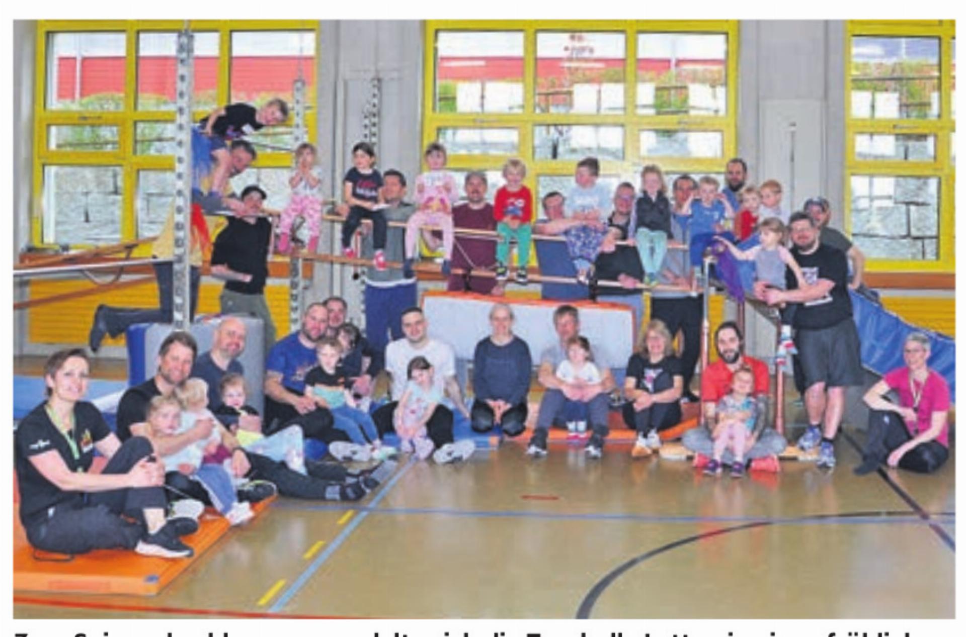 Saisonabschluss des VaKi-Turnens in Sins: Abenteuer im Frühlingswald - Das Bild wird blockiert. – Möglicherweise durch einen aktiven Adblocker.