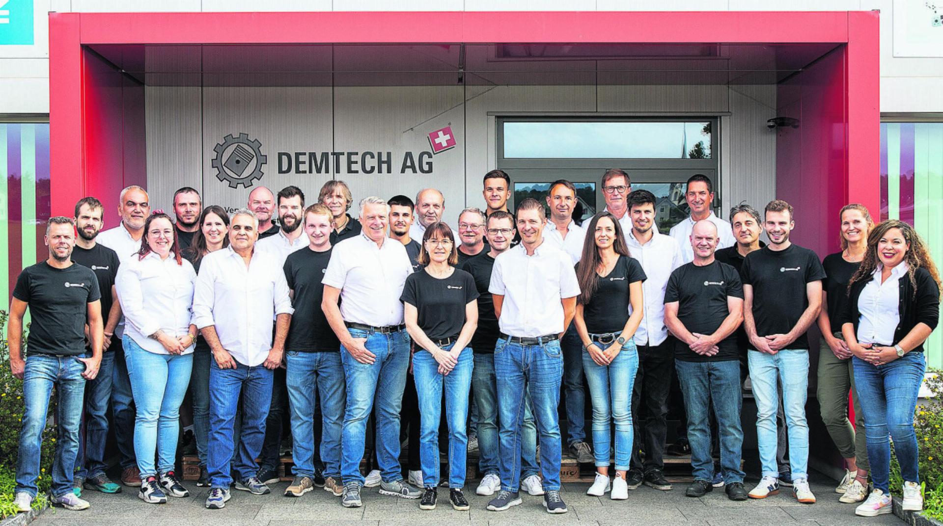 Spannende Einblicke bei der DEMTECH AG in Oberrüti am 27. und 28. September