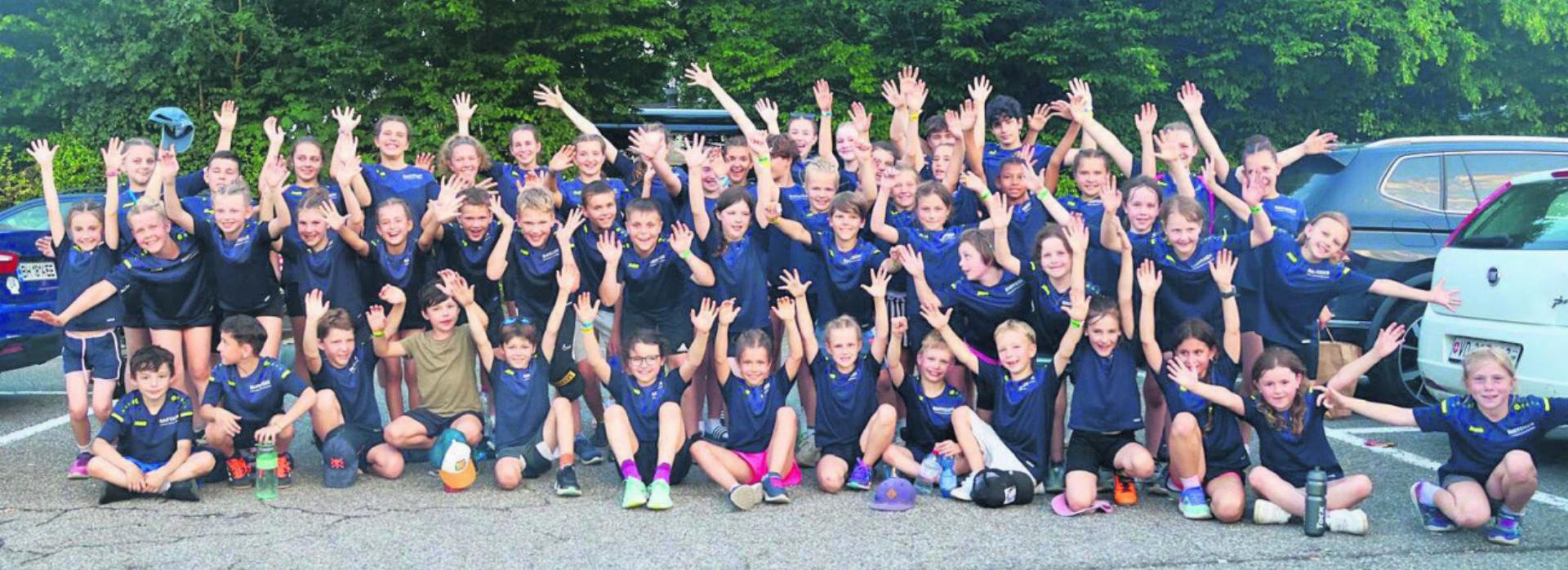 Die GymKids aus Mühlau am Eidgenössischen Turnfest
