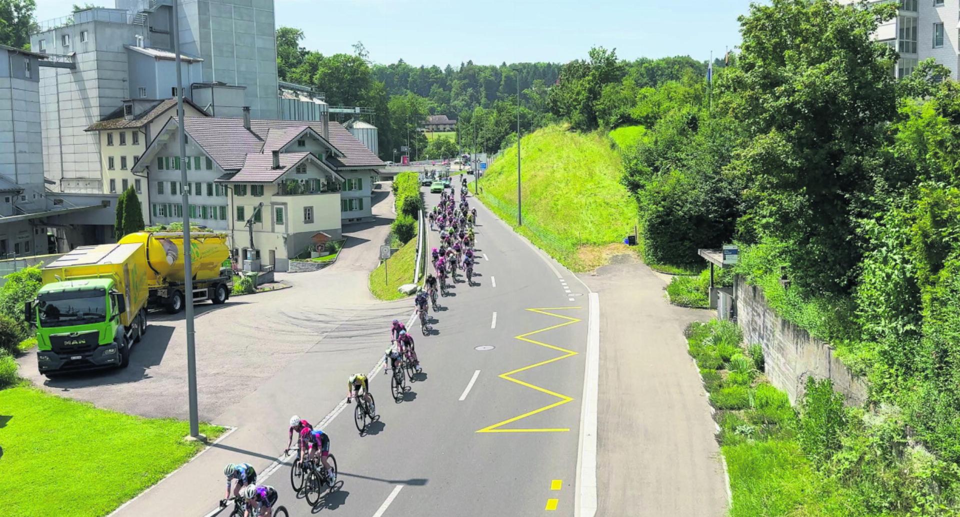 Tour de Suisse Women fuhr durch das Oberfreiamt