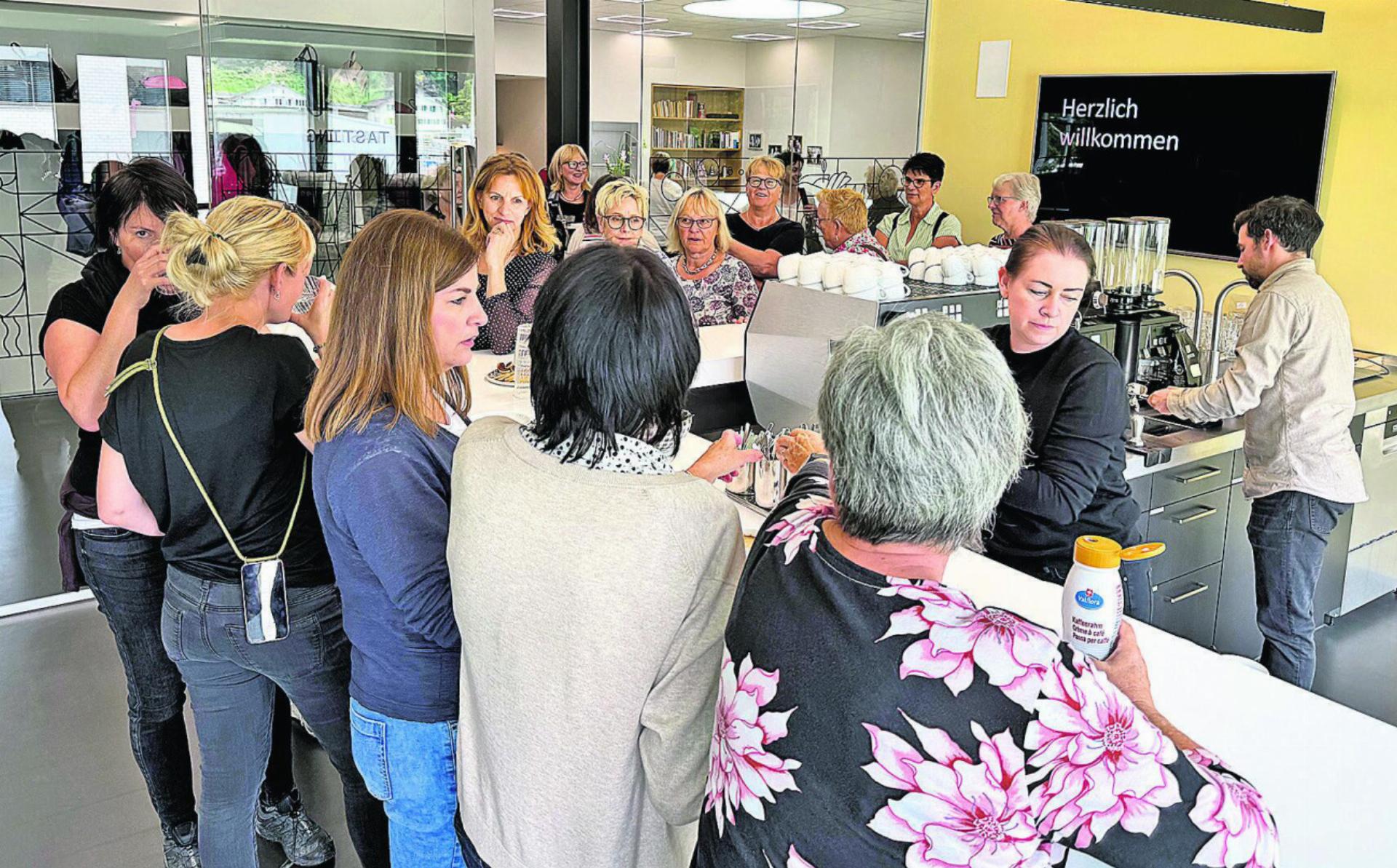 Vereinsreise Frauenverein Auw in die Kaffeerösterei