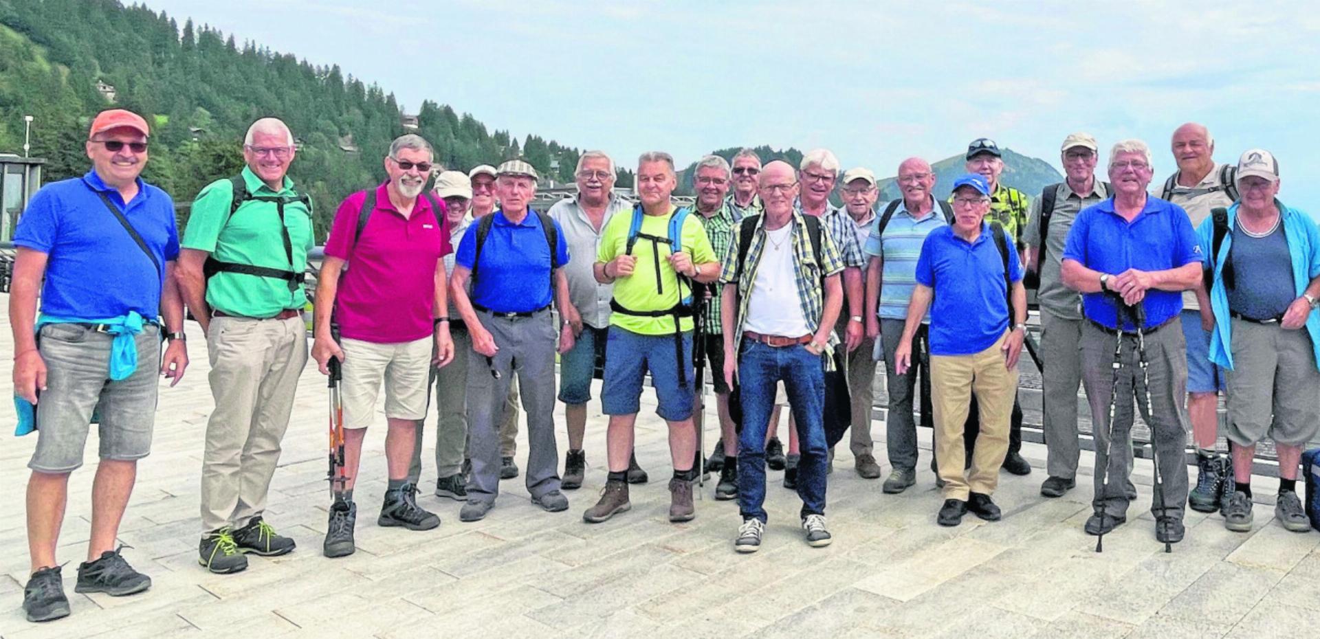 Ausflug der Wandergruppe/Männerriege Auw