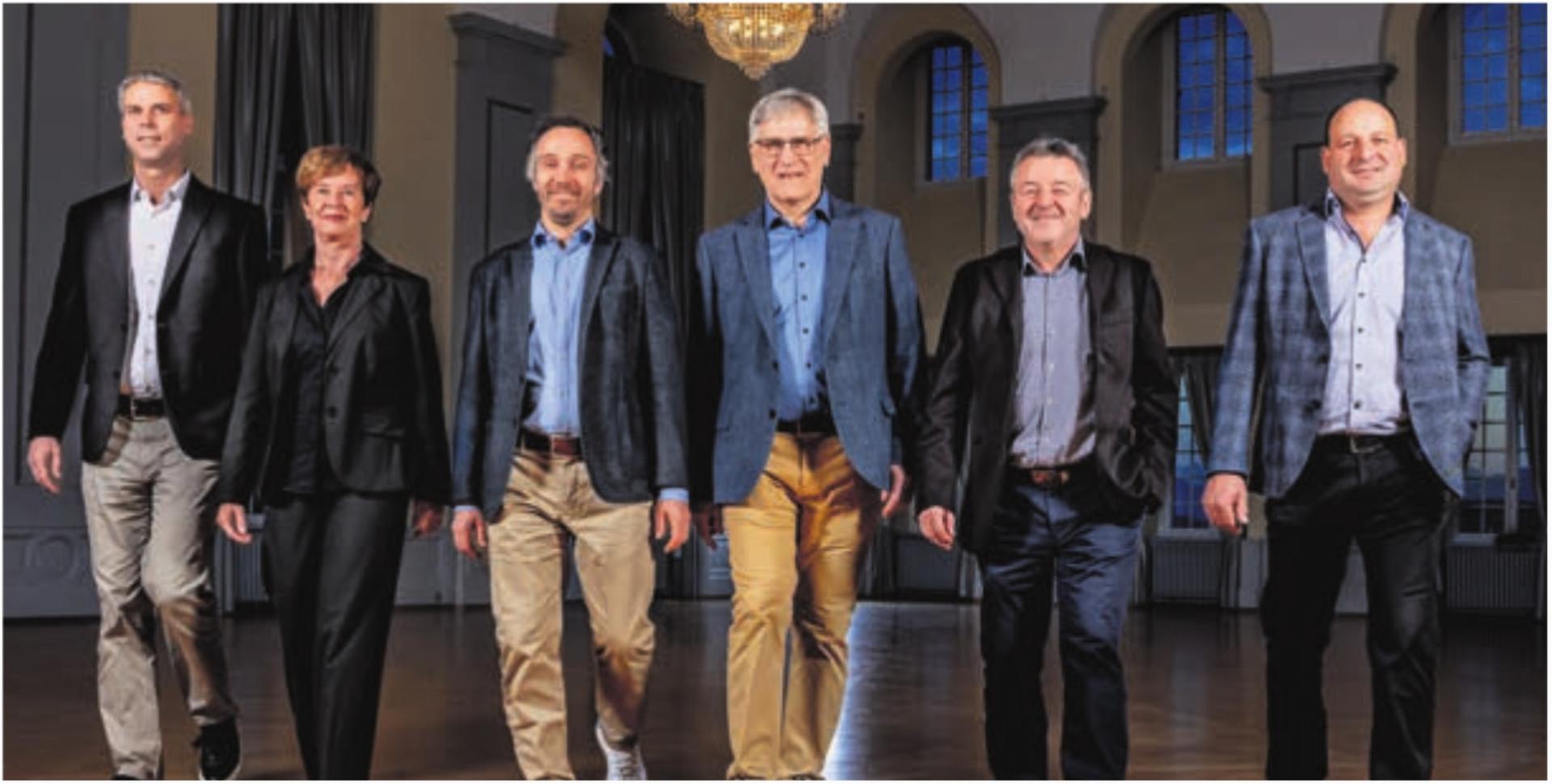 Gemeinderat Muri: Fünf Alphatiere, ein Weg - Das Bild wird blockiert. – Möglicherweise durch einen aktiven Adblocker.