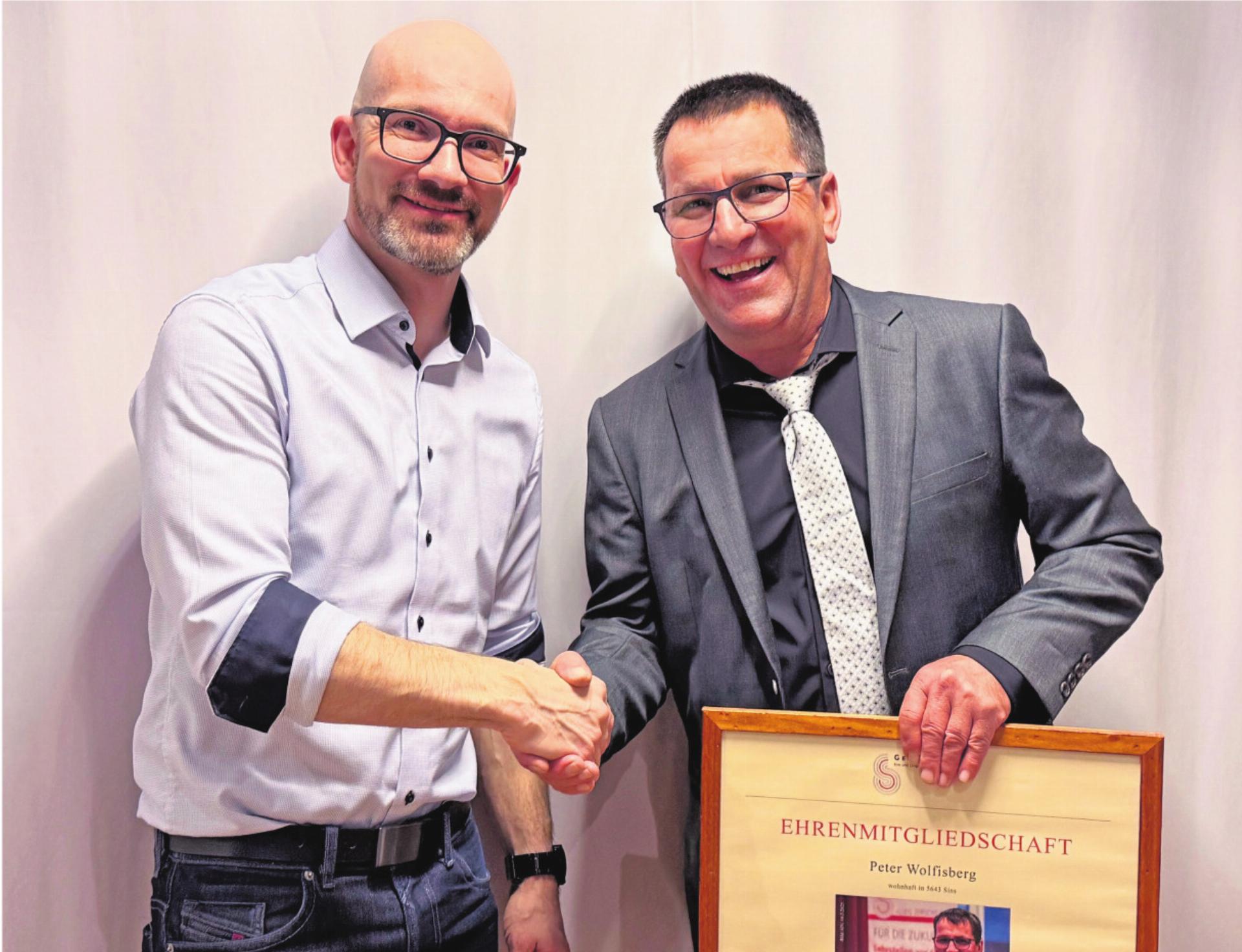 Gewerbeverein Sins wählt einen neuen Präsidenten - Das Bild wird blockiert. – Möglicherweise durch einen aktiven Adblocker.