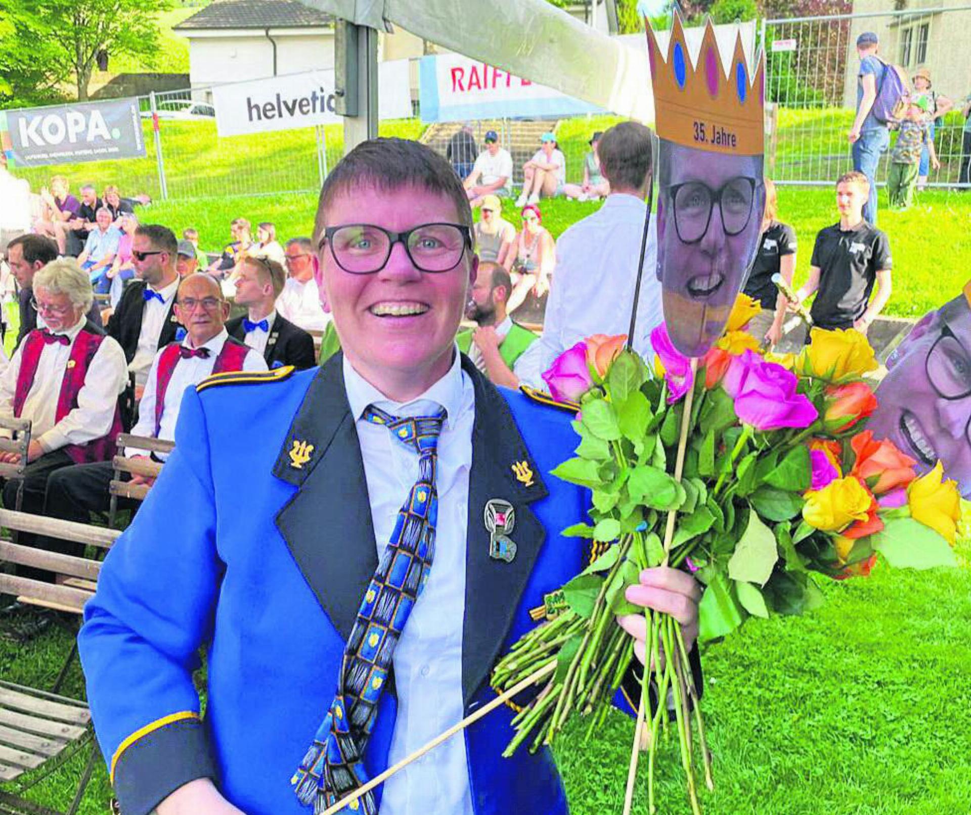 Die MG Beinwil feiert ihre Veteranin