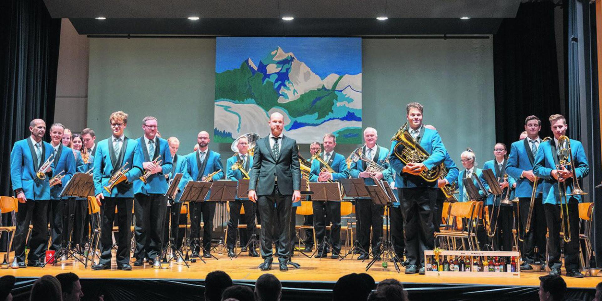 Die Brass Band Auw lädt zu den Jahreskonzerten am Wochendende ein. Foto: zVg