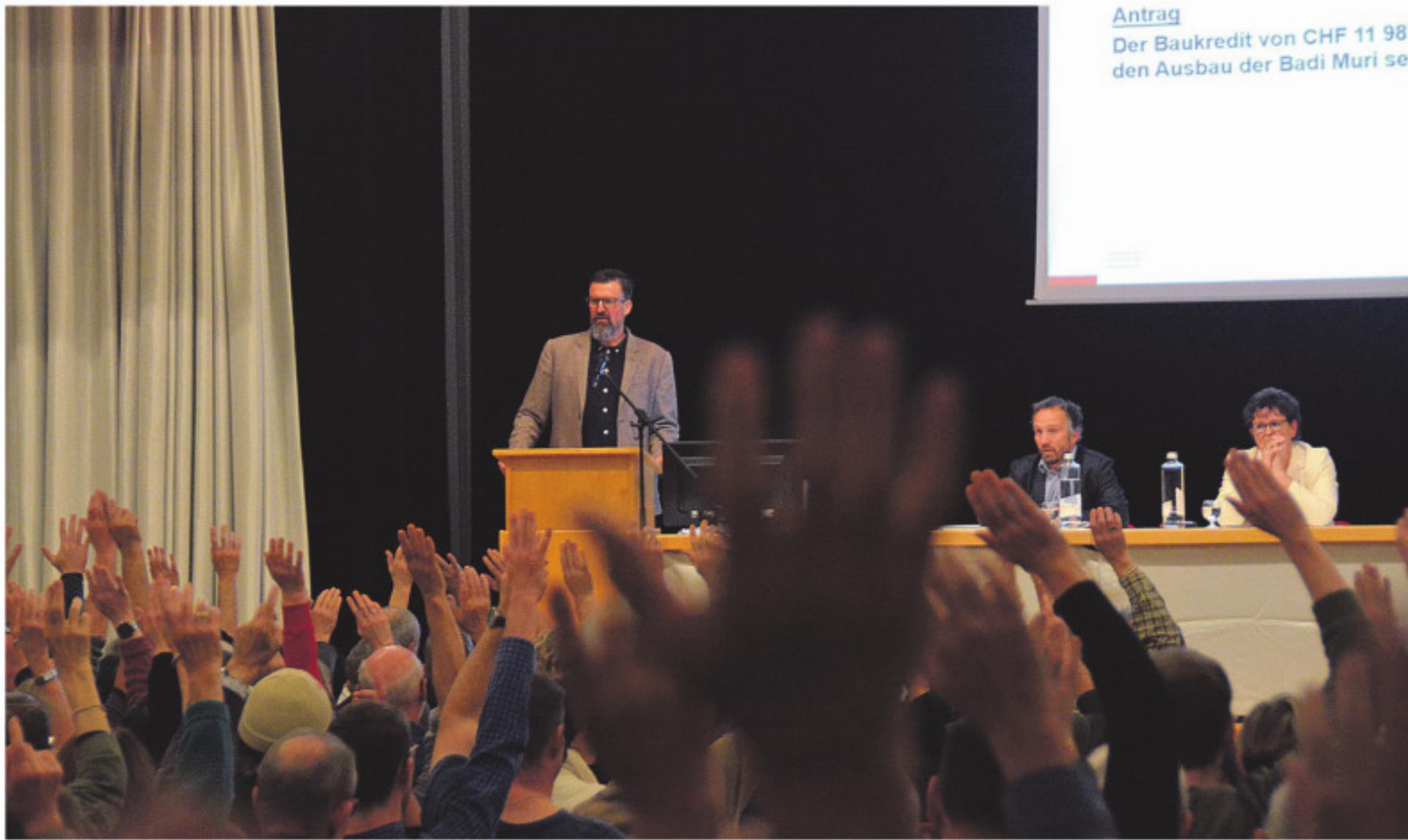 Dreimal deutlich Ja zur Badi - Das Bild wird blockiert. – Möglicherweise durch einen aktiven Adblocker.