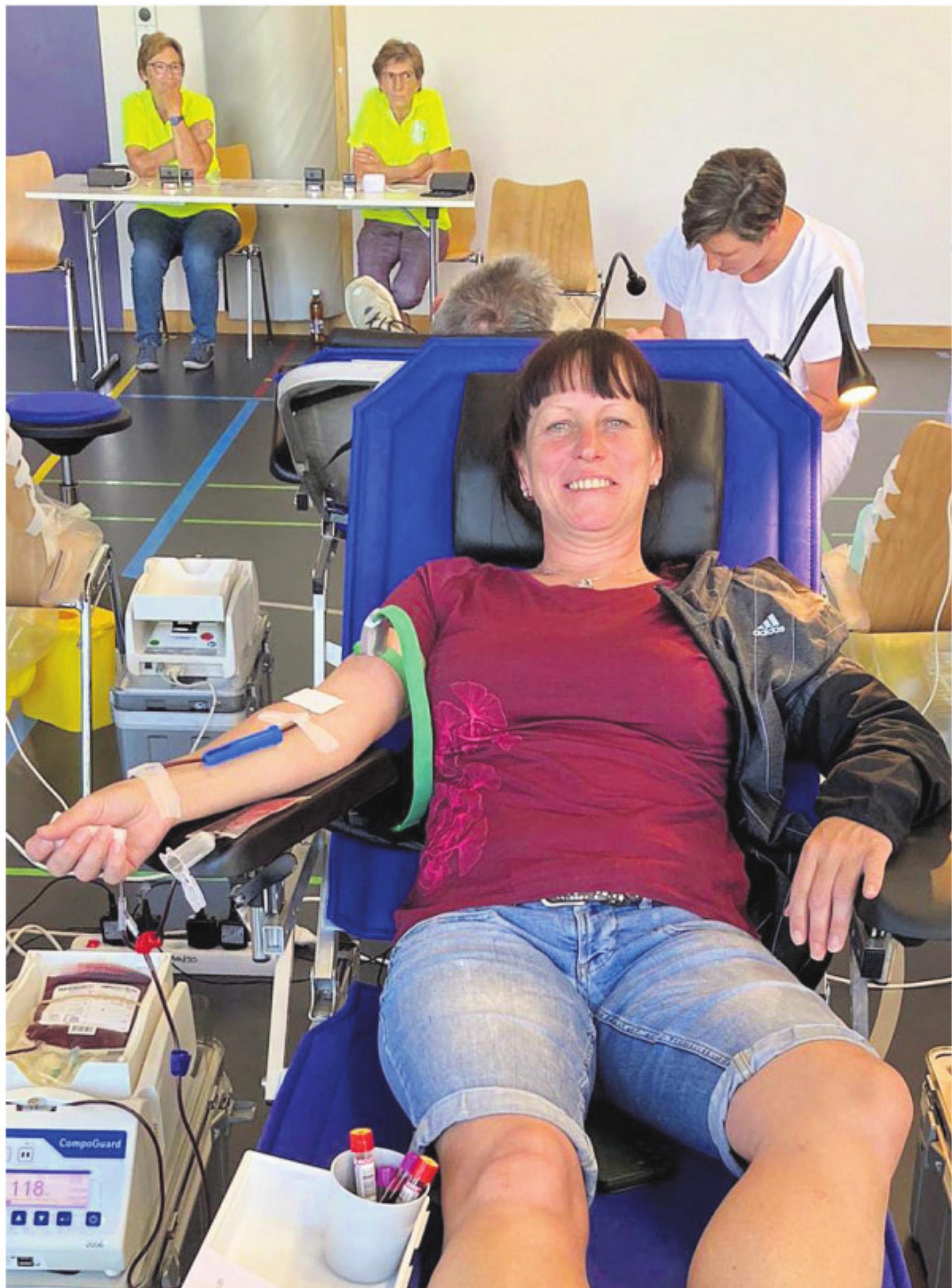 Blutspenden in Dietwil – merci vielmals!