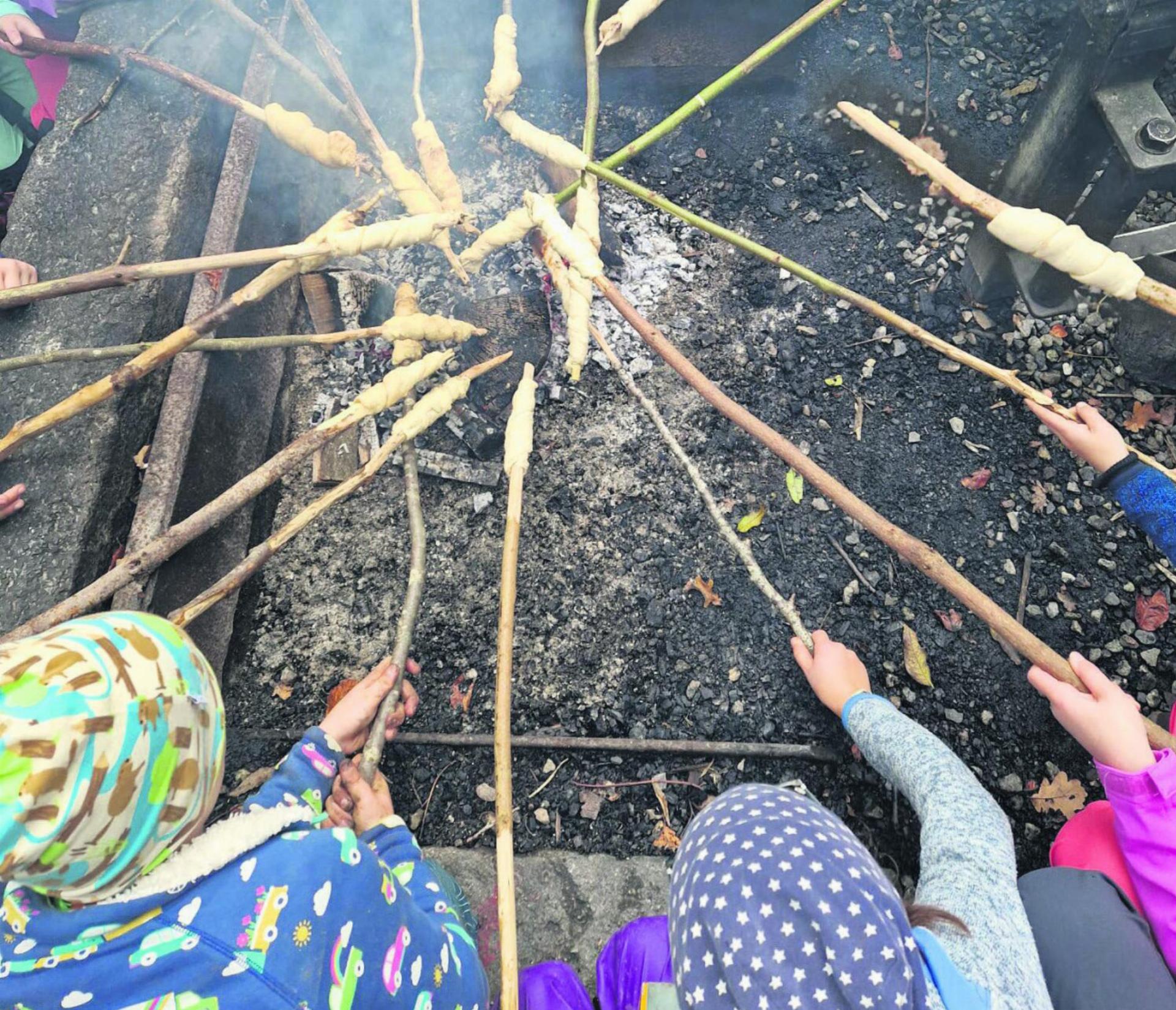 KinderTreff in Mühlau: WaldZeit – Feuerworkshop