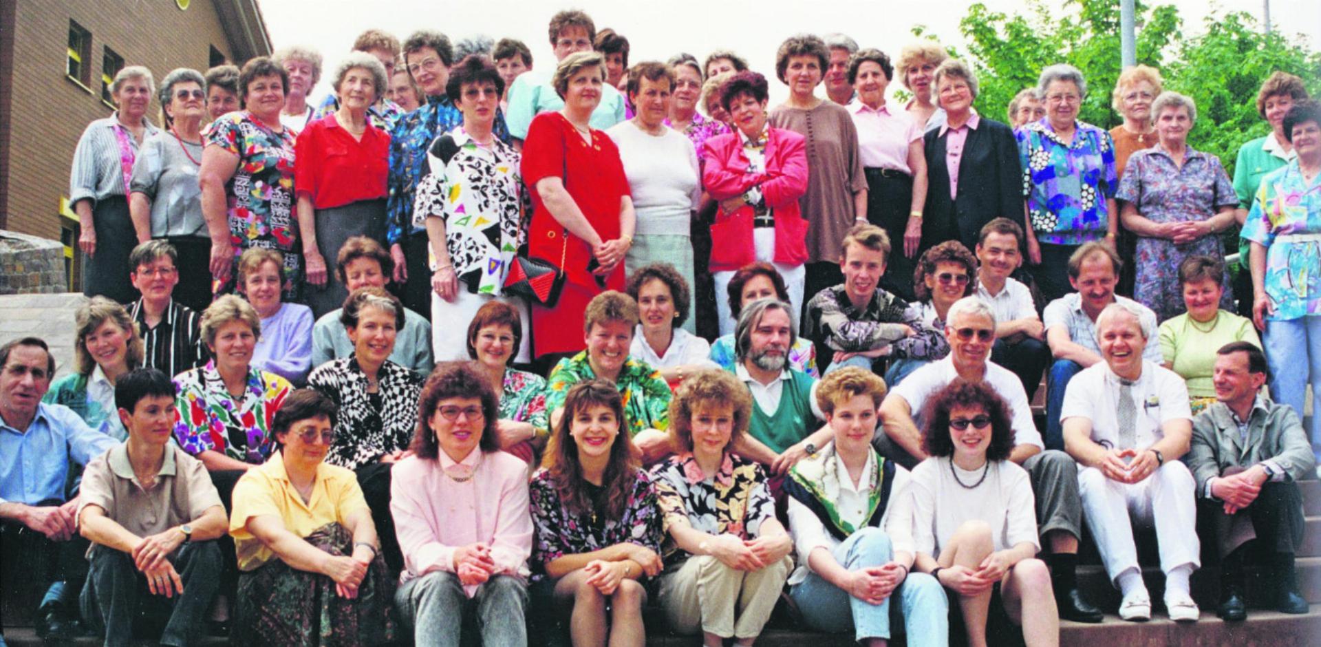 1993: 50 Jahre Samariterverein Sins. Foto: zVg