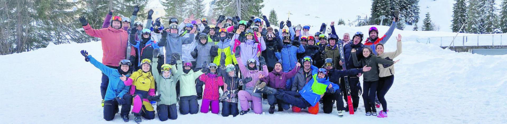 Skilager der Oberstufe Sins im Skigebiet Hoch-Ybrig