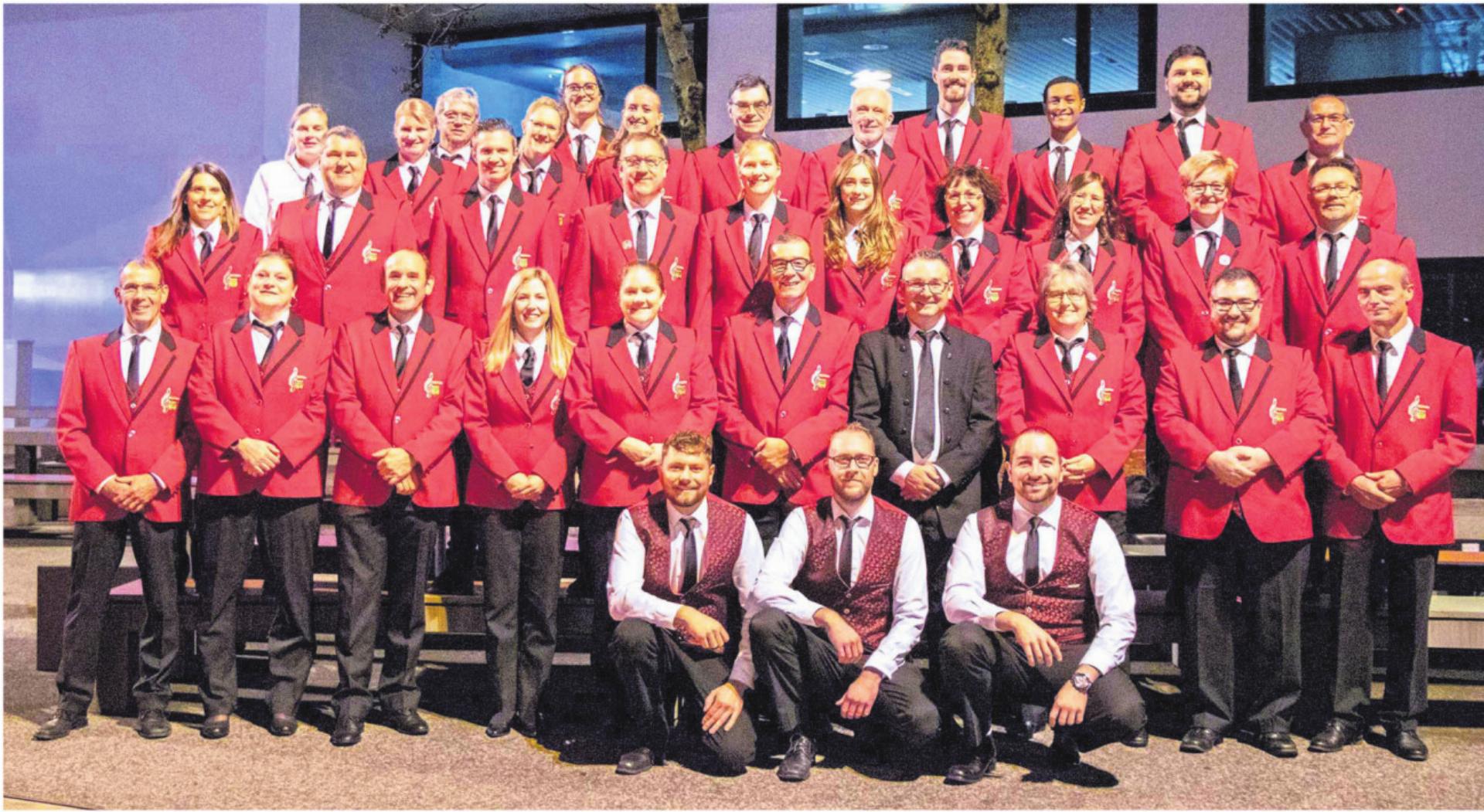 Musikgesellschaft Mühlau Schweizer Meister in der 3. Stärkeklasse