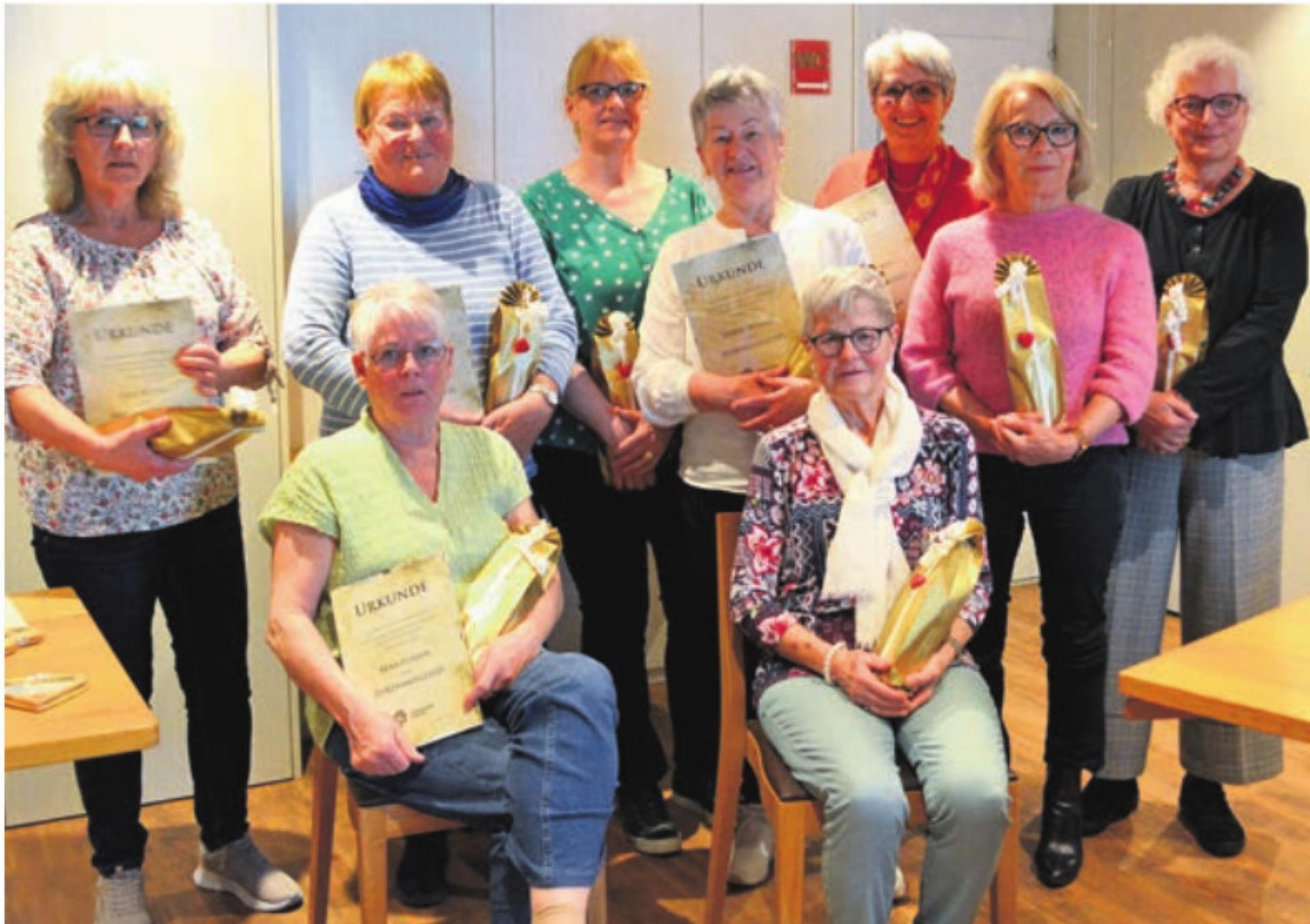 Die Frauenriege Beinwil feiert Jubiläum - Das Bild wird blockiert. – Möglicherweise durch einen aktiven Adblocker.