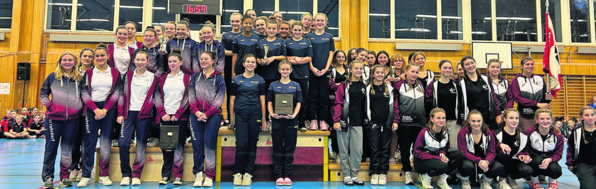 Die Gymnastik Mühlau an den Vereinsmeisterschaften Jugend in Luzern