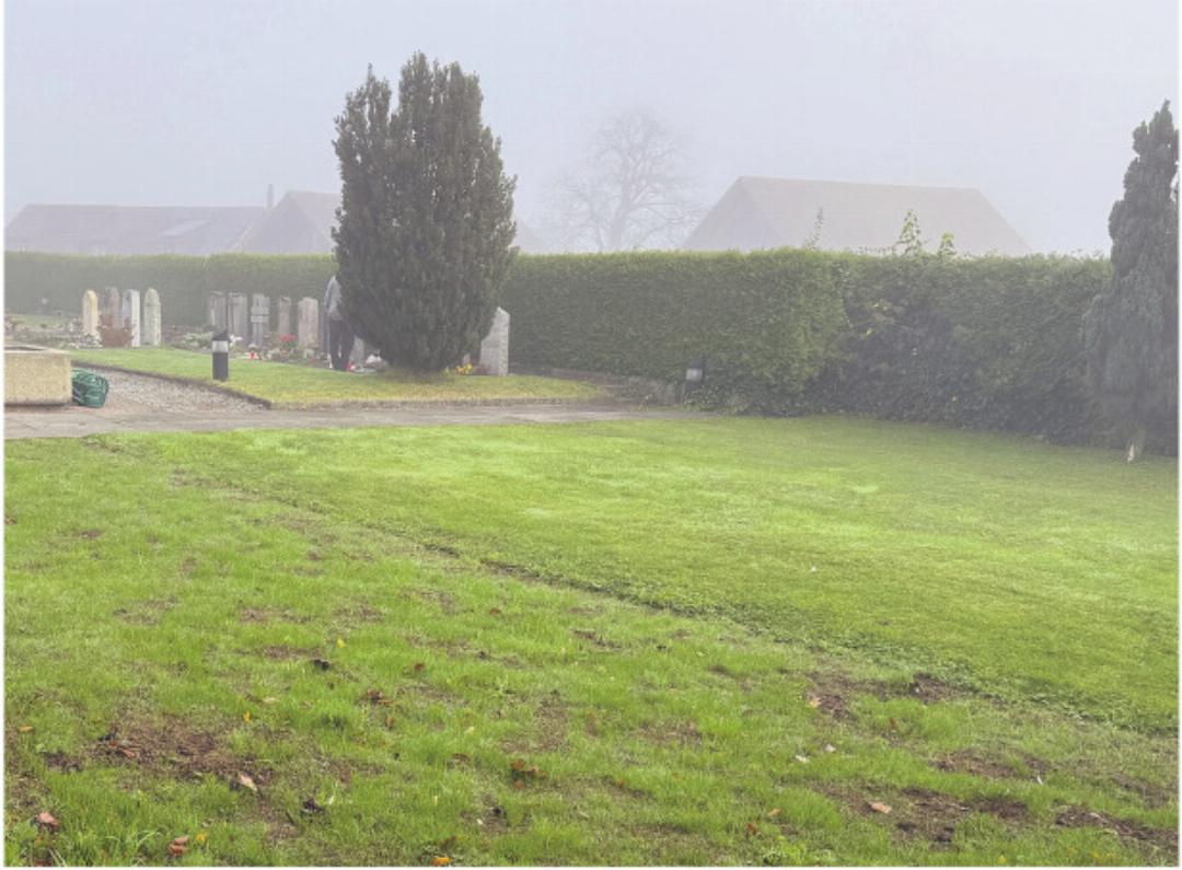 Auf diesem Fleck soll das Projekt «Heimatstätte» umgesetzt werden. Fotos: rah Auf diesem Fleck soll das Projekt «Heimatstätte» umgesetzt werden. Fotos: rah