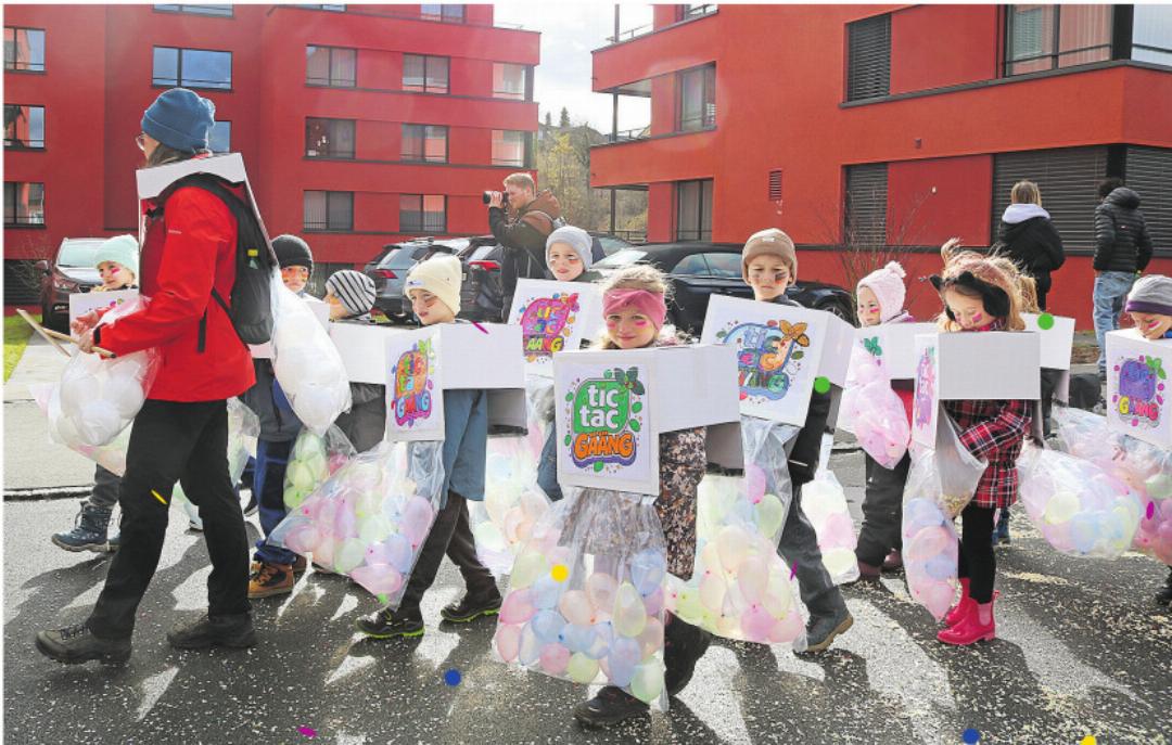 Auch die erste Primarklasse aus Sins war mit dabei. Auch die erste Primarklasse aus Sins war mit dabei.