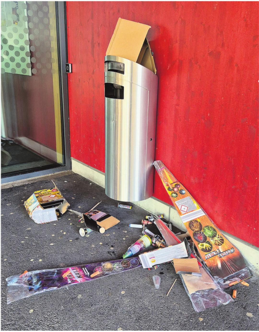 ...und auf dem Schulgelände Ammannsmatt. Fotos: zVg ...und auf dem Schulgelände Ammannsmatt. Fotos: zVg