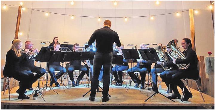 Unterhaltsame Musik von den Musikantinnen und Musikanten aus Dietwil. Foto: zVg