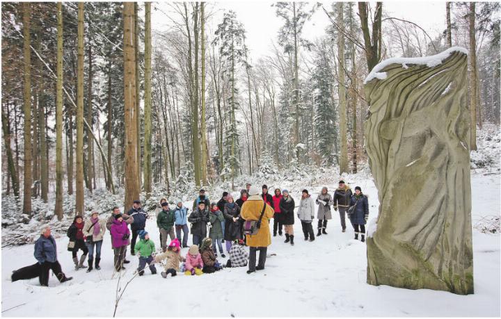 Alle sind eingeladen zu einer Führung auf dem winterlichen Freiämter Sagenweg. Foto: zVg