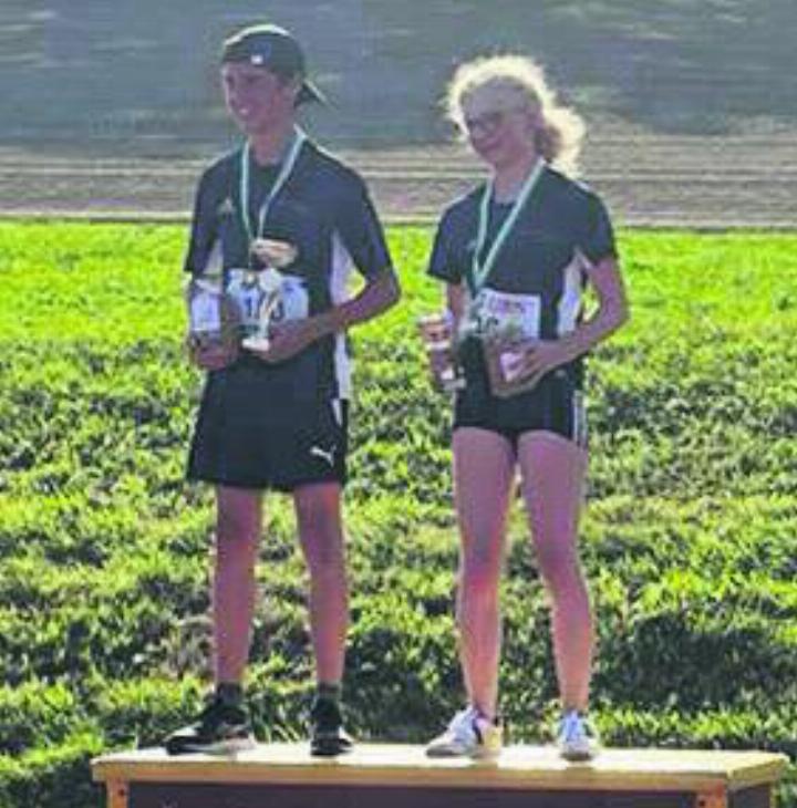 Ylenia Nietlispach und Fabio Meier sind die schnellsten Beueler. Foto: zVg