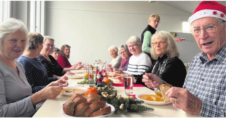 Gemütlicher KISS Chlaus-Höck im Dorftreff Abtwil. Foto: zVg