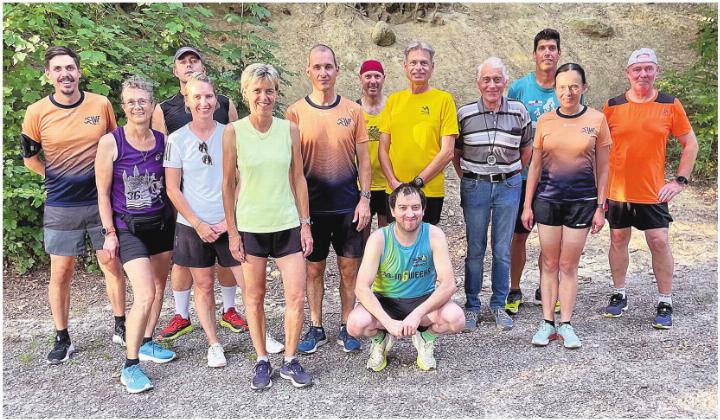 Knapp sechs Kilometer galt es beim Vereinslauf zurückzulegen. Foto: zVg