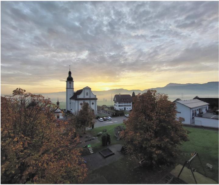 Morgenstimmung in Dietwil. Foto: zVg