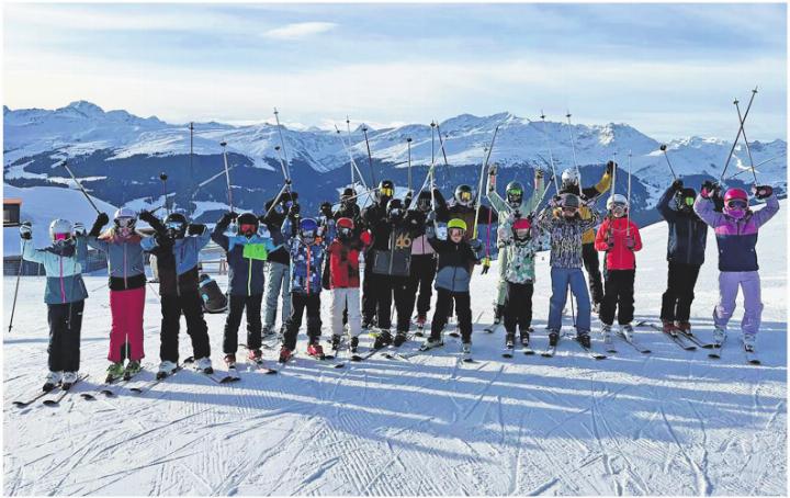 Ski anschnallen und ab auf die Piste. Fotos: zVg