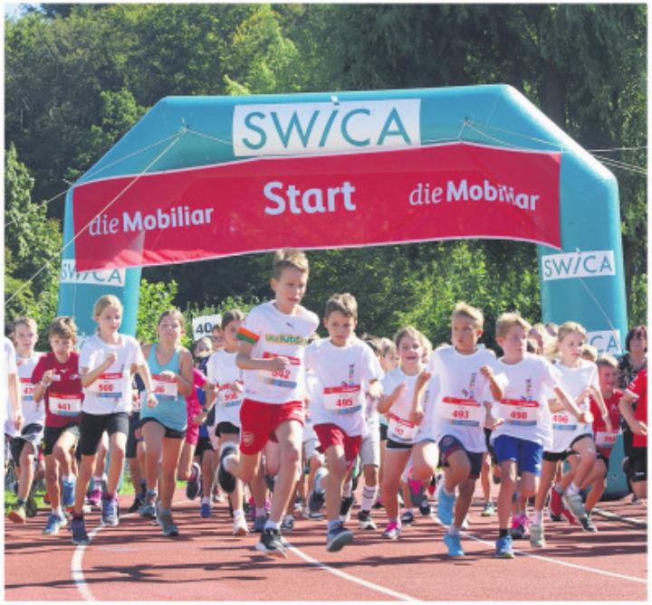 Laufveranstaltung bei der Sportanlage Bachmatten. Foto: zVg