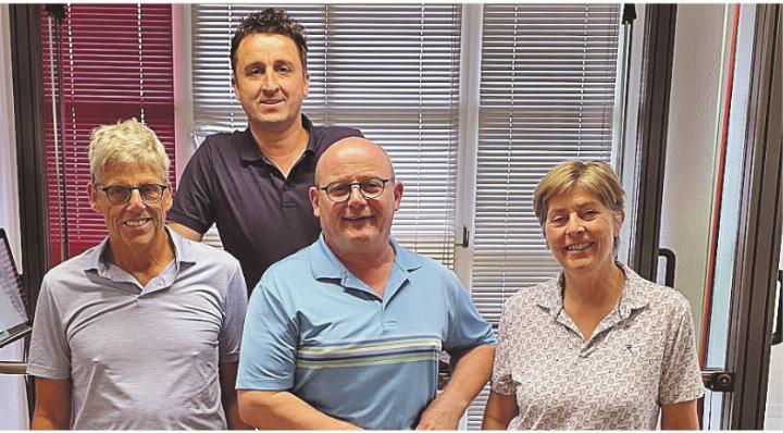 Ronald Sjardijn, Borche Kukunoski, Germain De Jaegher und Sonja Sjardijn (von links). Foto: zVg