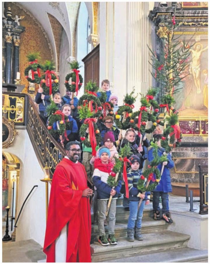 Feierlicher Palmsonntag in der Kirche Beinwil. Foto: zVg