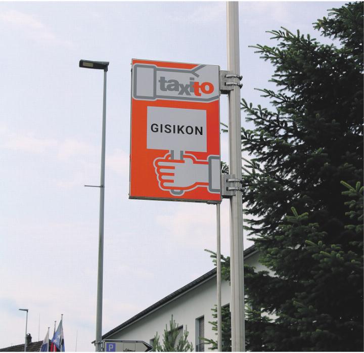 Im Januar werden die Tafeln abmontiert – die Firma Taxito stellt den Betrieb ein. Fotos: Anzeiger Archiv