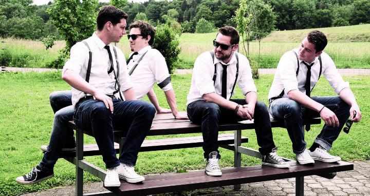 Die Sinser Rock-Band PCCD tritt am Samstag am Auwer Dorffest auf. Foto: zVg