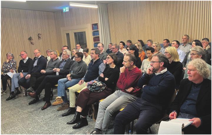 Der Besinnungsraum des Zentrums Aettenbühl diente als Vortragsraum für das Altersforum Bezirk Muri. Foto: zVg