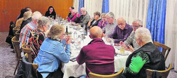 Viele interessante Gespräche an der Generalversammlung. Foto: zVg