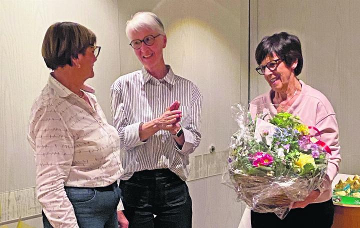 Verabschiedung von Erika Schober. Foto: zVg