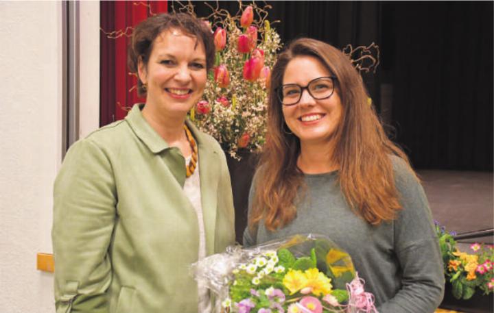 Präsidentin Edith Nietlispach und Marlen Etterlin (von links). Fotos: zVg