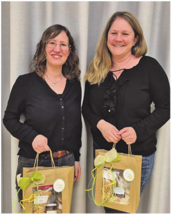 Anna und Angie: beste Probenbesucherinnen.