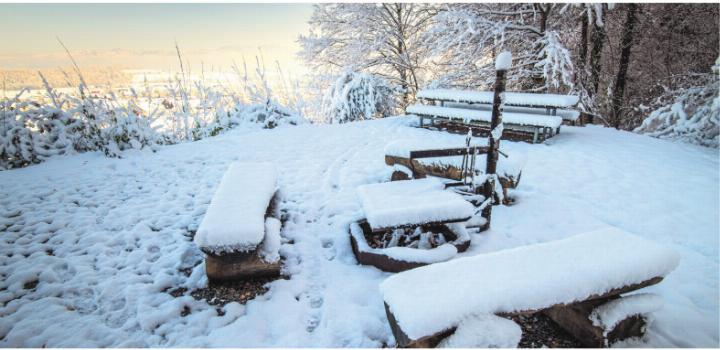Winter in Oberrüti. Foto: zVg