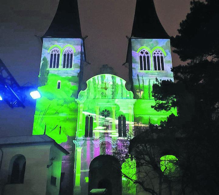 Luzern kunstvoll beleuchtet. Foto: zVg