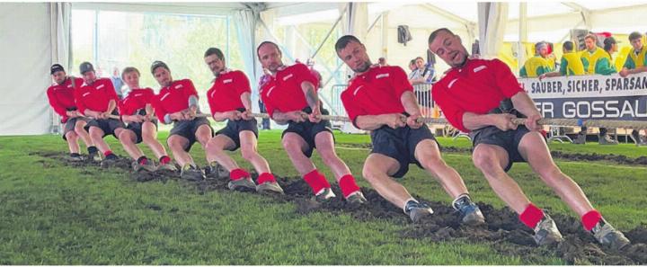 Die Herren 580 kg im Einsatz. Foto: zVg