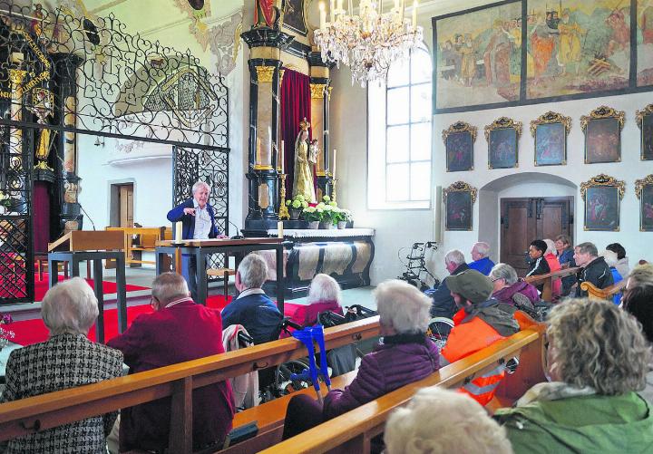 In der 400-jährigen Wallfahrtskirche im Entlebuch. Fotos: zVg