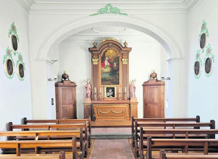 Frischer Glanz in der St.-Verena-Kapelle. Foto: zVg