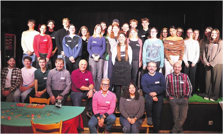 Die jungen Erwachsenen der Jahrgänge 2006 und 2007 genossen einen lustigen und geselligen Abend. #Volljährig – war auch dieses Jahr ein voller Erfolg. Fotos: ci