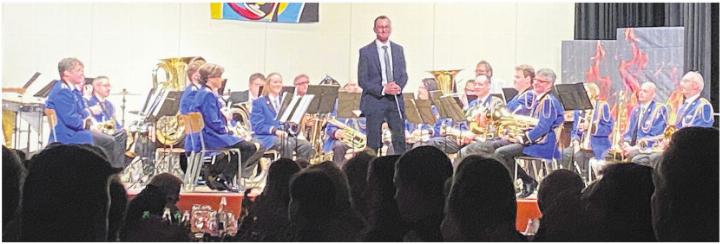 Musikgesellschaft Beinwil unter der Leitung von Silvan Zemp. Foto: zVg