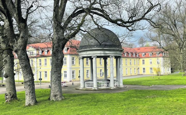 Ein wahrer Gesundbrunnen – das sind die Anlagen des «Bad Hofgeismar» auch heute noch. Foto: zVg