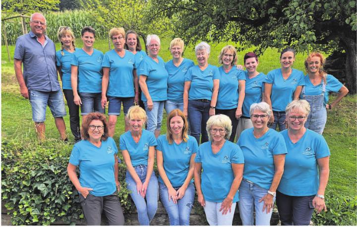 Die Frauenriege Beinwil auf Ihrer Vereinsreise. Foto: zVg