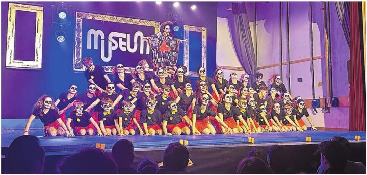 An der Turn-Show in Oberrüti zeigten die Riegen hervorragende Leistungen und ausdrucksstarke Darbietungen. Foto: ci